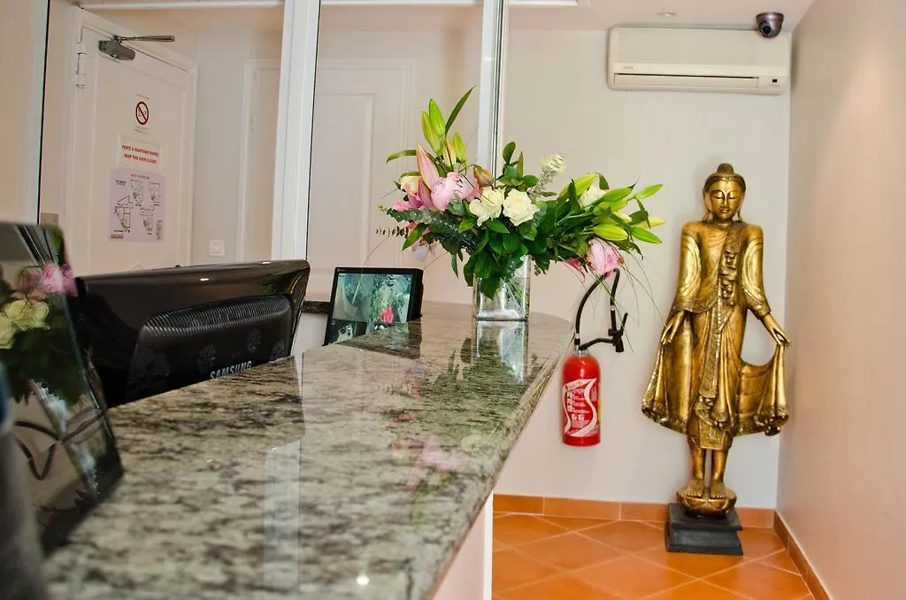 *** Lägenhetshotell Emeraude Residence Hoteliere Juan-les-Pins Frankrike